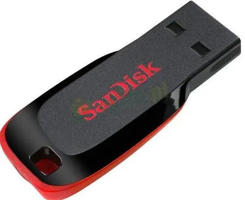 Stick USB SanDisk Cruzer Blade 16GB (Negru)