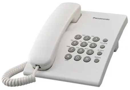 Telefon Fix Panasonic TS500FXW (Alb)