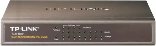 Switch TP-LINK PoE TL-SF1008P, 8 porturi