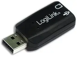 Adaptor de sunet LogiLink, 5.1 virtual UA0053 (Negru)