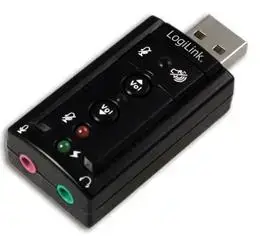 Adaptor de sunet LogiLink 7.1 Virtual UA0078 (Negru)