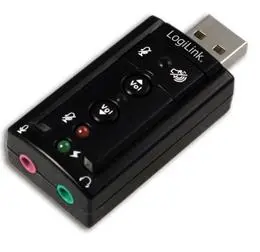 Adaptor de sunet LogiLink 7.1 Virtual UA0078 (Negru)