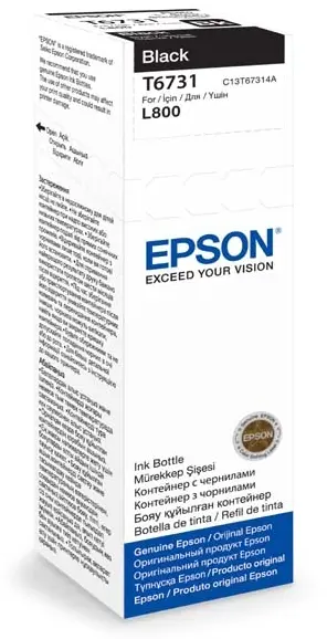 Cartus cerneala Epson T6731, 70 ml (Negru)