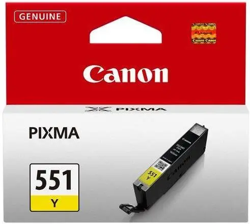 Cartus cerneala Canon CLI-551Y (Galben)