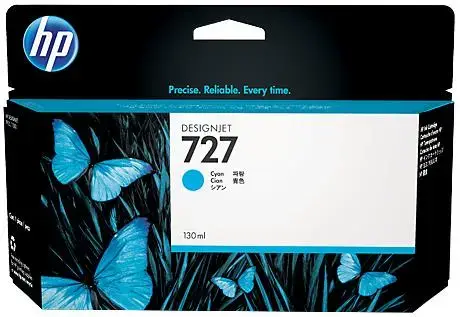 Cartus cerneala HP 727 Designjet, 130 ml (Cyan)