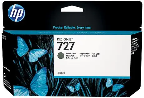 Cartus cerneala HP 727 Designjet, 130 ml (Negru mat)