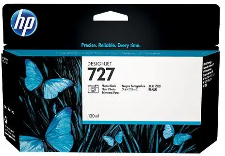 Cartus cerneala HP 727 Designjet, 130 ml (Negru Foto)