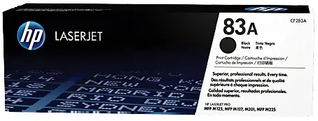 Toner HP LaserJet 83A, 1500 pagini (Negru)