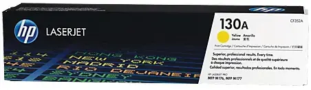 Toner HP LaserJet 130A, 1000 pagini (Galben)