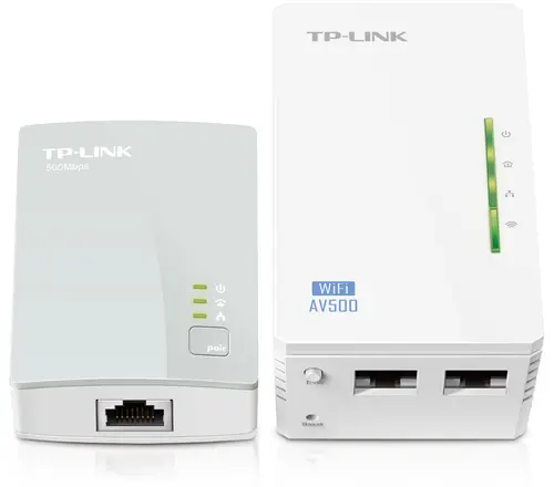 Kit 2 adaptoare Powerline Extender WiFi  TP-LINK TL-WPA4220KIT