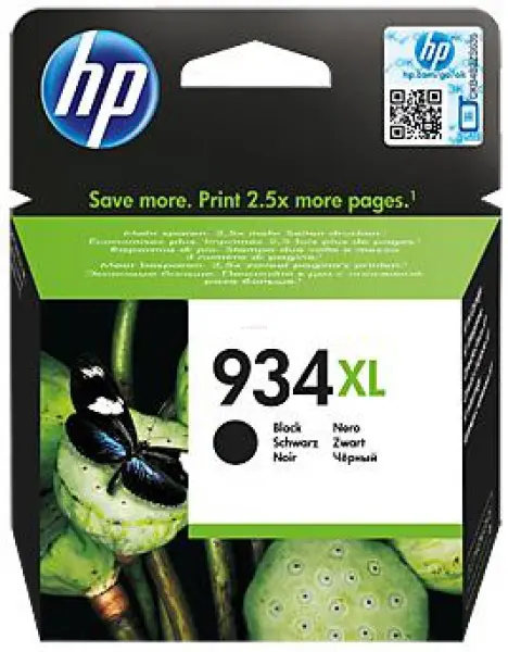 Cartus cerneala HP 934 XL, 1000 pagini (Negru)