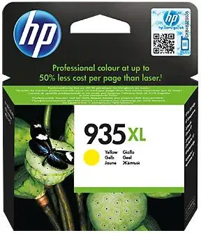 Cartus cerneala HP 935 XL, 825 pagini (Galben)