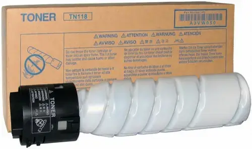 Toner Konica Minolta TN-118, 12000 pagini (Negru)