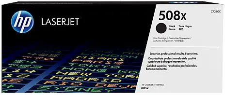 Toner HP LaserJet 508X, 12500 pagini (Negru XL)