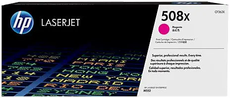 Toner HP LaserJet 508X, 9500 pagini (Magenta XL)