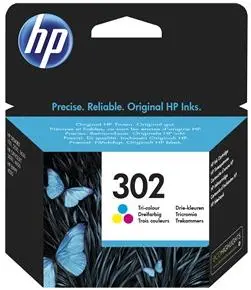 Cartus cerneala HP 302, acoperire 165 pagini (Color)