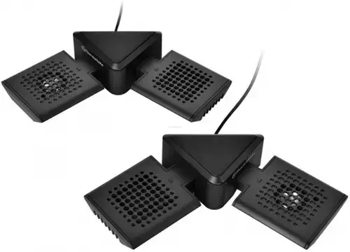 Cooler Laptop Thermaltake Satellite 2-in-1, Difuzor Stereo (Negru)