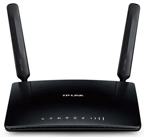 Router Wireless TP-Link Archer MR200, Dual band, 750 Mbps, 3 Antene Wi-Fi interne, 2 Antene 4G LTE detasabile