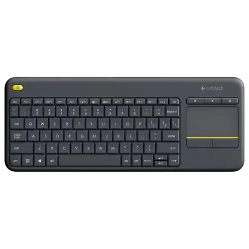 Tastatura Logitech Wireless Touch K400 Plus (Negru)