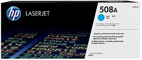 Toner HP LaserJet 508A, 5000 pagini (Cyan)