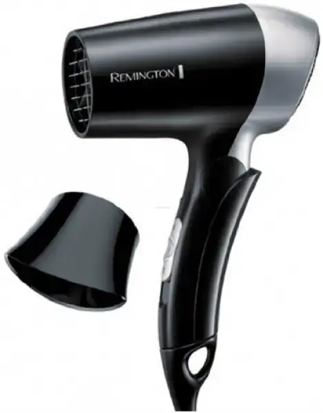 Uscator de par Remington D2400, 1400 W, 2 viteze (Negru)
