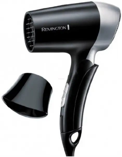Uscator de par Remington D2400, 1400 W, 2 viteze (Negru)