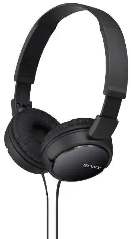 Casti Stereo Sony MDRZX110B, Jack 3.5mm (Negru)