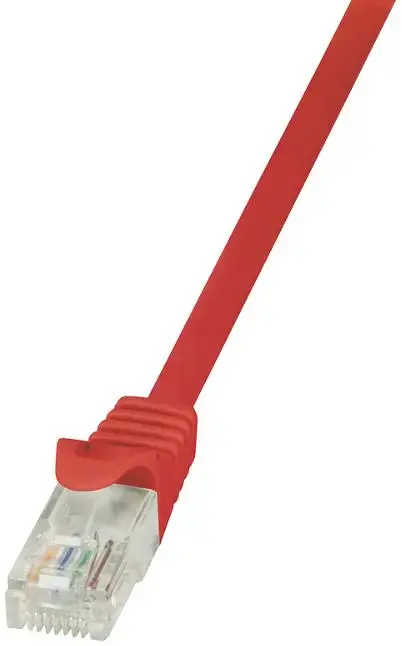 Cablu UTP LogiLink CP1054U, Patchcord, CAT.5e, 2m (Rosu)