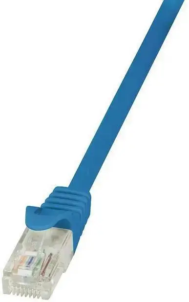 Cablu UTP LogiLink CP1036U, Patchcord CAT.5e, 1m (Albastru)