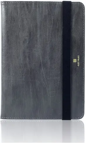 Husa Book cover Just Must Vintage JMVTG8-9GR pentru tablete de la 8inch pana la 9inch (Gri)