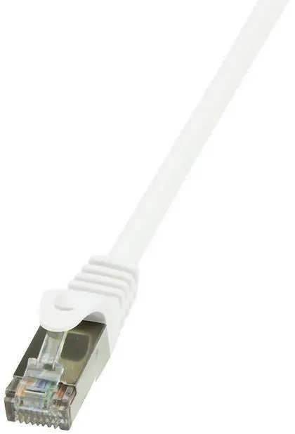 Cablu F/UTP LogiLink CP2081S, Patchcord, CAT.6, 7.5m (Alb)