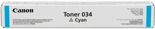Toner Canon 034C, acoperire aprox. 7300 pagini (Cyan)
