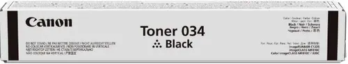 Toner Canon 034B, acoperire aprox. 12000 pagini (Negru)