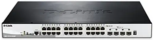 Switch D-Link DGS-1510-28XMP, Gigabit, 28 Porturi, PoE