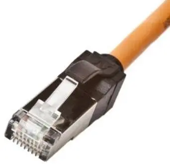 Cablu Nexans N11A.U1F010OK, Patchcord, CAT.6a, Ecranat, 1m (Portocaliu)