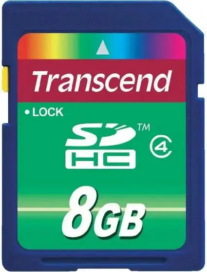 Card de memorie Transcend SDHC, 8GB, Clasa 4