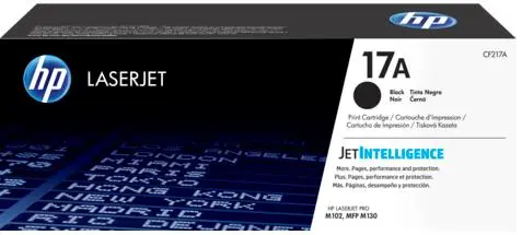 Toner HP LaserJet 17A, acoperire aprox. 1600 pagini (Negru)