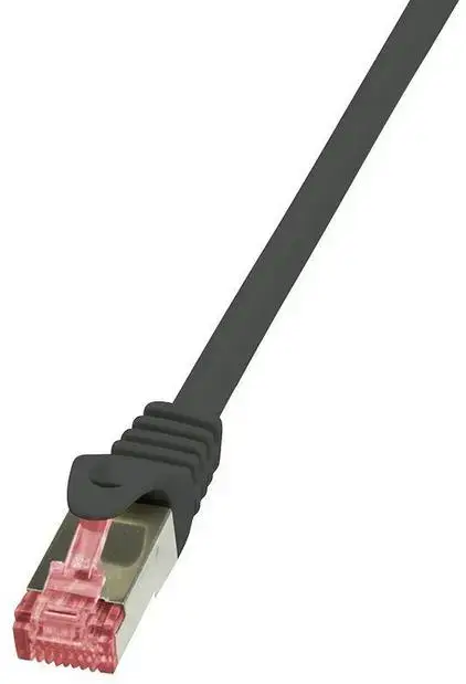 Cablu S/FTP LogiLink CQ2073S, Patchcord, CAT.6, 5 m (Negru)