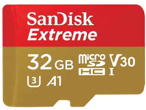 Card de memorie SanDisk Extreme, 32GB, pana la 667 MB/s, Adaptor SD Inclus