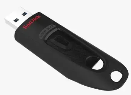 Stick USB SanDisk Cruzer Ultra, 256GB, USB 3.0 (Negru)