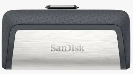 Stick USB Sandisk Ultra Dual Drive, 64GB, USB Type C (Gri/Negru)