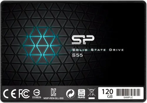 SSD Silicon Power Slim S55 Series, 120GB, 2.5inch, Sata III 600