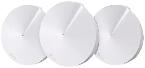 Sistem Wireless Mesh TP-LINK Deco M5, Gigabit, Dual Band, 1300 Mbps, Pack of 3, 4 Antene interne (Alb)