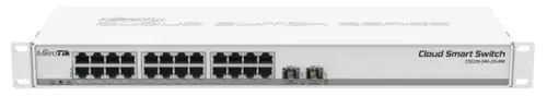 Switch MikroTik Cloud Smart CSS326-24G-2S+RM, Gigabit, 24 Porturi