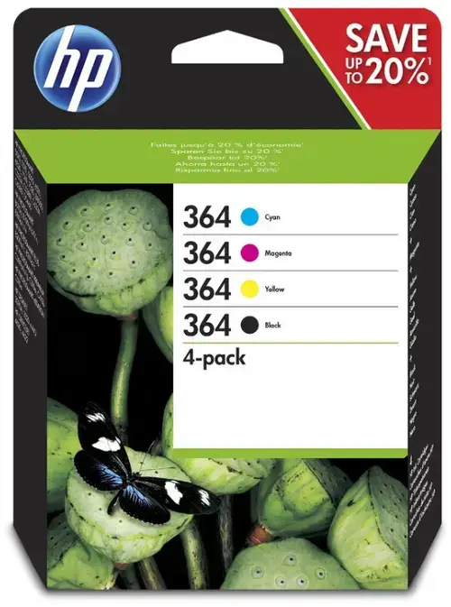 Cartus cerneala HP 364 (Negru, Cyan, Magenta, Galben)