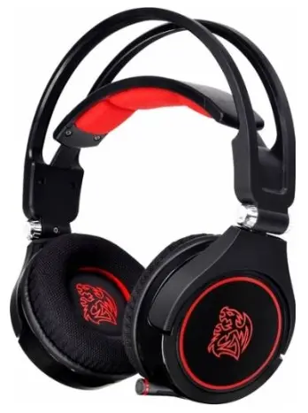 Casti Gaming Thermaltake Tt eSPORTS CRONOS AD, Microfon (Negru/Rosu)