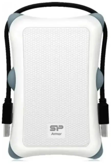 HDD Extern Silicon Power Aromor A30, 1TB, USB 3.0 (Alb)
