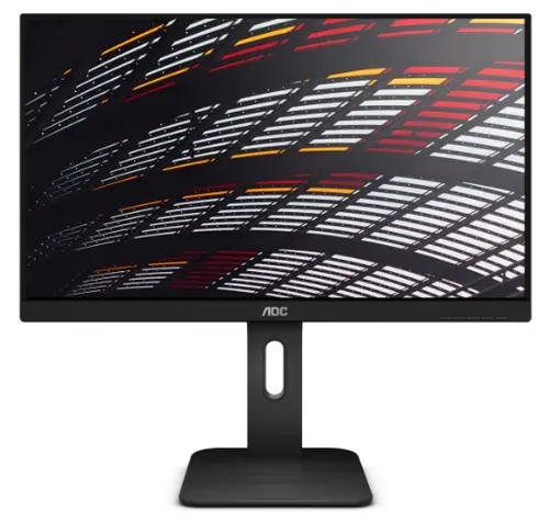 Monitor IPS LED AOC 24inch X24P1, 1920 x 1200, VGA, DVI, HDMI, DisplayPort, Boxe, Pivot, 4 ms (Negru)