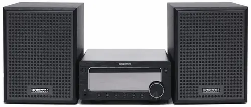 Micro Sistem Audio Horizon HAV-M7700, 50 W, Bluetooth, USB, Radio FM, AUX, Telecomanda (Negru)