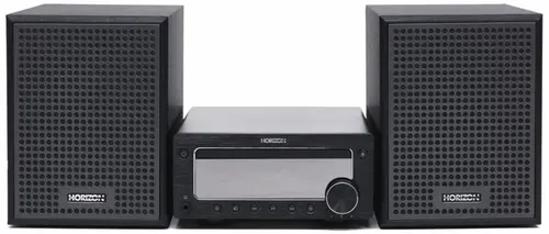 Micro Sistem Audio Horizon HAV-M7700, 50 W, Bluetooth, USB, Radio FM, AUX, Telecomanda (Negru)